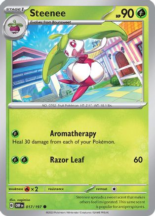 SV03 Obsidian Flames 017/197 Steenee - Common