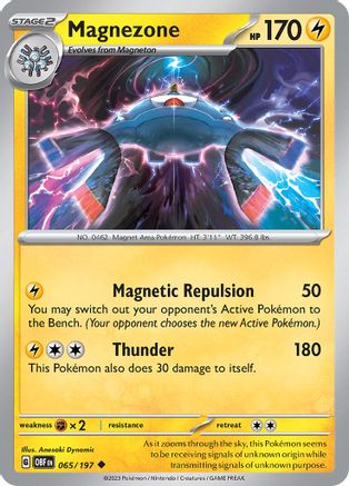 SV03 Obsidian Flames 065/197 Magnezone - Uncommon