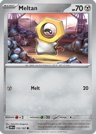 SV03 Obsidian Flames 152/197 Meltan - Common