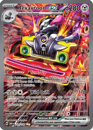 SV03 Obsidian Flames 224/197 Revavroom ex - Holofoil - Special Illustration Rare