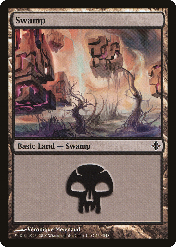 Rise of the Eldrazi - (ROE-239) - Swamp (239) Foil