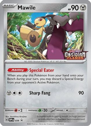 SV Scarlet & Violet Promo Cards 039 Mawile - Holofoil - Promo