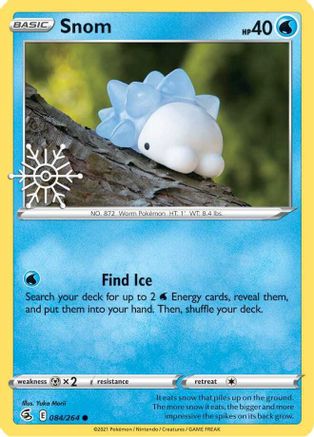 Miscellaneous Cards & Products 084/264 Snom - Holofoil - Common