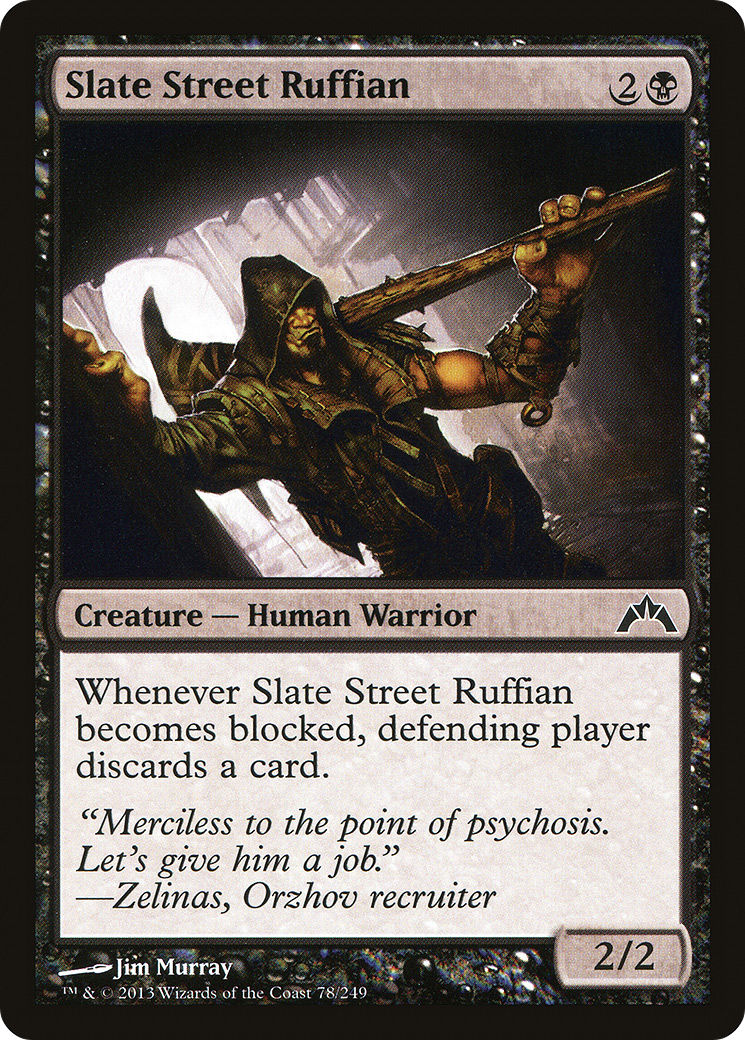 Gatecrash - (GTC-078) - Slate Street Ruffian Foil