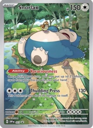 SV Scarlet & Violet Promo Cards 051 Snorlax - Holofoil - Promo