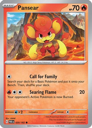SV04 Paradox Rift 020/182 Pansear - Common