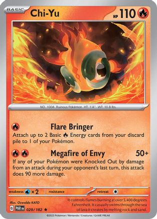 SV04 Paradox Rift 029/182 Chi-Yu - Holofoil - Rare