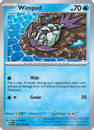 SV04 Paradox Rift 047/182 Wimpod - Reverse Holofoil - Common