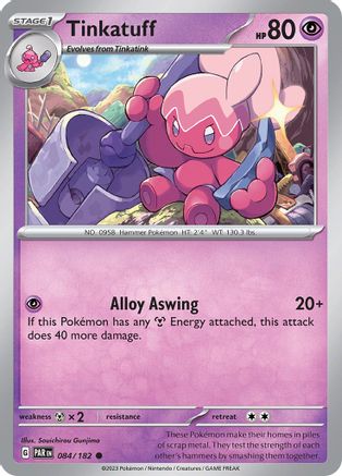 SV04 Paradox Rift 084/182 Tinkatuff - Common