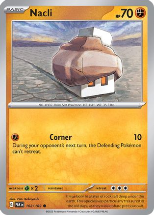 SV04 Paradox Rift 102/182 Nacli - Reverse Holofoil - Common