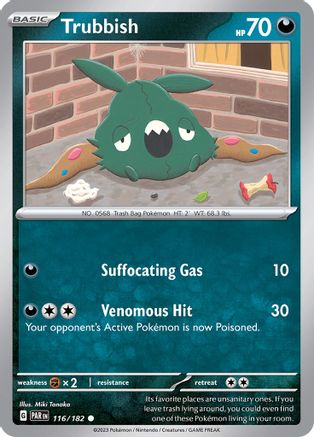SV04 Paradox Rift 116/182 Trubbish - Reverse Holofoil - Common