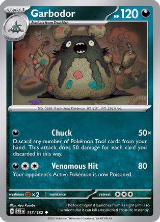 SV04 Paradox Rift 117/182 Garbodor - Uncommon