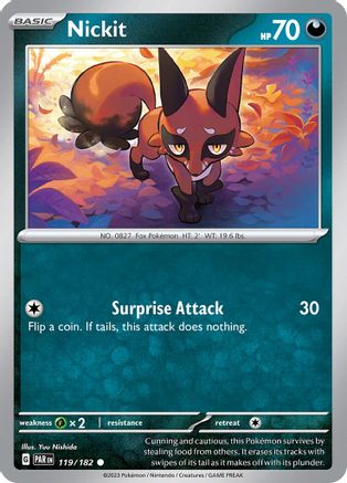 SV04 Paradox Rift 119/182 Nickit - Common