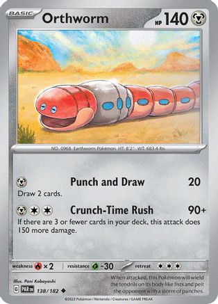 SV04 Paradox Rift 138/182 Orthworm - Uncommon