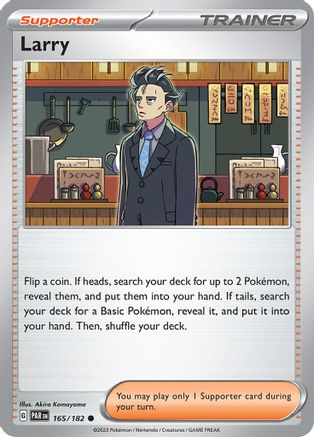 SV04 Paradox Rift 165/182 Larry - Reverse Holofoil - Common