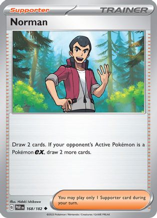 SV04 Paradox Rift 168/182 Norman - Reverse Holofoil - Uncommon
