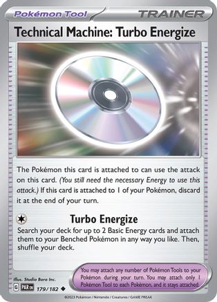 SV04 Paradox Rift 179/182 Technical Machine: Turbo Energize - Uncommon