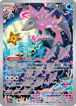 SV04 Paradox Rift 192/182 Veluza - Holofoil - Illustration Rare