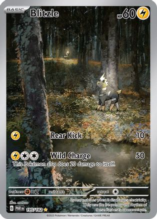SV04 Paradox Rift 195/182 Blitzle - Holofoil - Illustration Rare