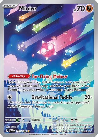 SV04 Paradox Rift 201/182 Minior - Holofoil - Illustration Rare