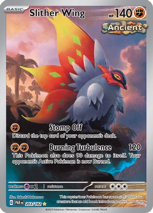 SV04 Paradox Rift 203/182 Slither Wing - Holofoil - Illustration Rare