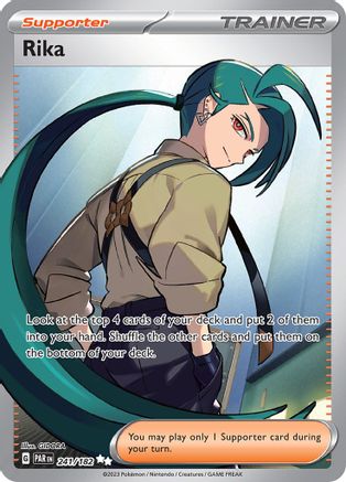 SV04 Paradox Rift 241/182 Rika - Holofoil - Ultra Rare