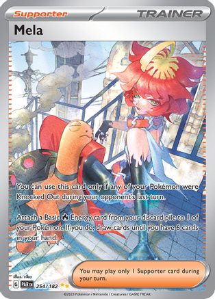 SV04 Paradox Rift 254/182 Mela - Holofoil - Special Illustration Rare