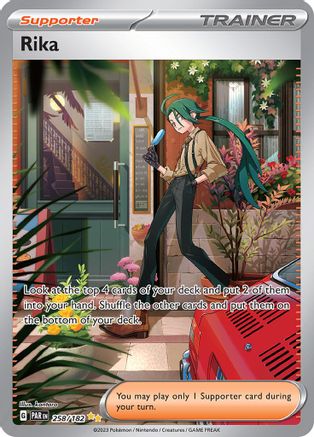 SV04 Paradox Rift 258/182 Rika - Holofoil - Special Illustration Rare