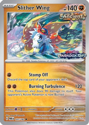 Miscellaneous Cards & Products 107/182 Slither Wing - Reverse Holofoil - Promo
