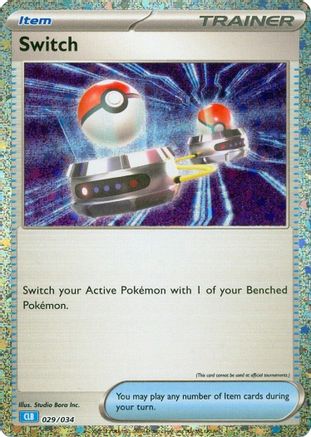 Trading Card Game Classic 029/034 Switch (CLB) - Holofoil - Classic Collection