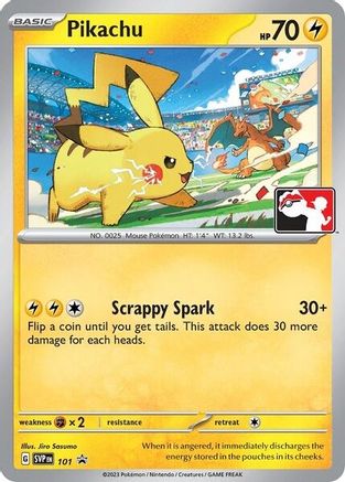 SV Scarlet & Violet Promo Cards 101 Pikachu - Promo