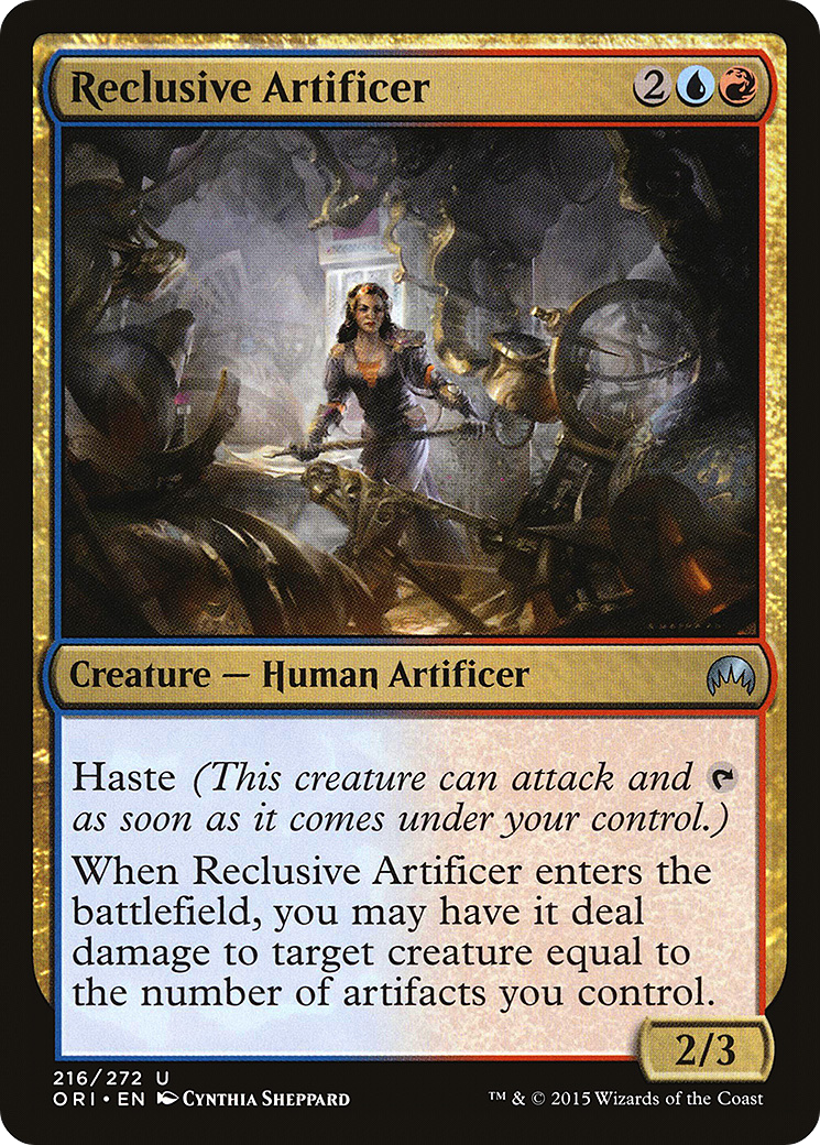 Magic Origins - (ORI-216) - Reclusive Artificer