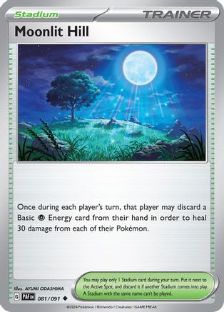 SV Paldean Fates 081/091 Moonlit Hill - Uncommon