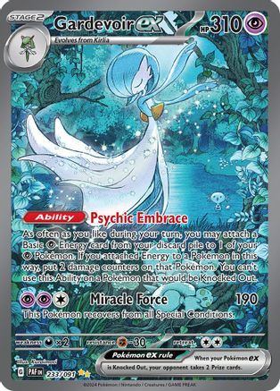 SV Paldean Fates 233/091 Gardevoir ex - Holofoil - Special Illustration Rare