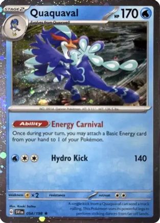 Miscellaneous Cards & Products 054/198 Quaquaval - Holofoil - Promo