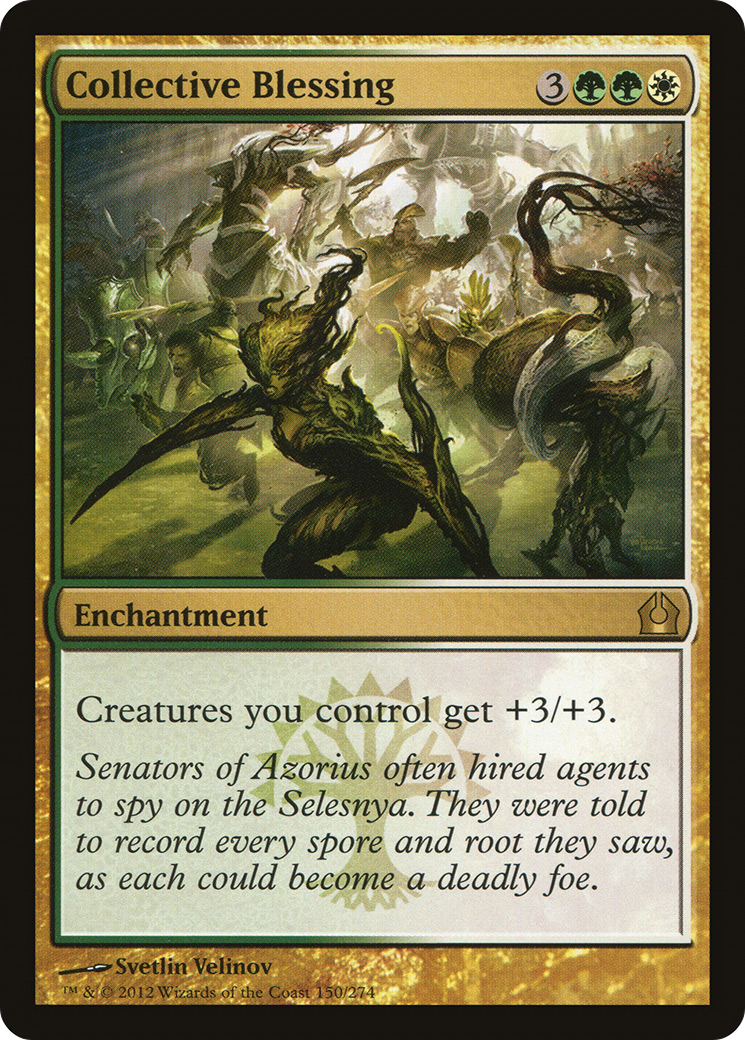 Return to Ravnica - (RTR-150) - Collective Blessing Foil