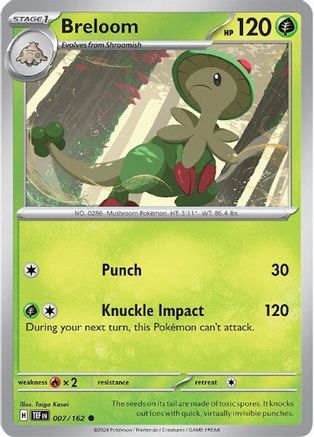 SV05 Temporal Forces 007/162 Breloom - Common
