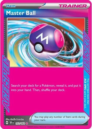 SV05 Temporal Forces 153/162 Master Ball - Holofoil - ACE SPEC Rare