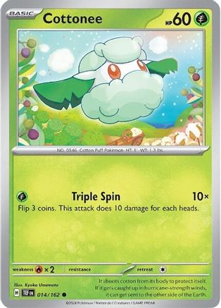 SV05 Temporal Forces 014/162 Cottonee - Common