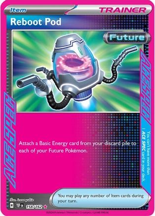 SV05 Temporal Forces 158/162 Reboot Pod - Holofoil - ACE SPEC Rare