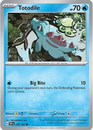 SV05 Temporal Forces 039/162 Totodile - Common