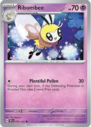 SV05 Temporal Forces 076/162 Ribombee - Uncommon