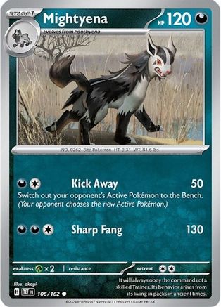 SV05 Temporal Forces 106/162 Mightyena - Common