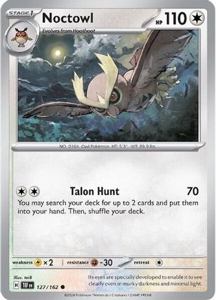 SV05 Temporal Forces 127/162 Noctowl - Common