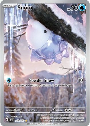 SV05 Temporal Forces 168/162 Snom - Holofoil - Illustration Rare