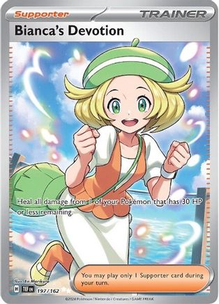SV05 Temporal Forces 197/162 Bianca's Devotion - Holofoil - Ultra Rare