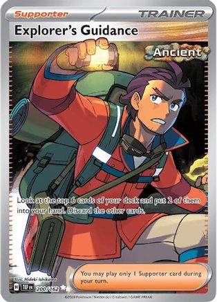 SV05 Temporal Forces 200/162 Explorer's Guidance - Holofoil - Ultra Rare