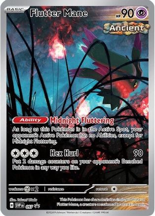 SV Scarlet & Violet Promo Cards 097 Flutter Mane - Holofoil - Promo