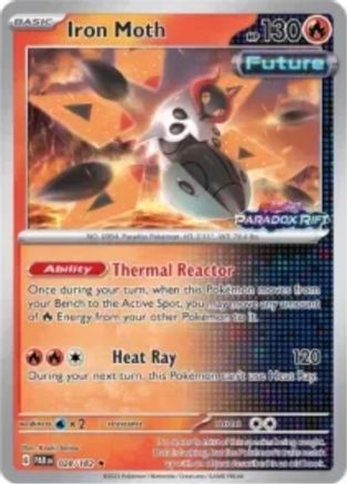 Miscellaneous Cards & Products 028/182 Iron Moth - Reverse Holofoil - Promo