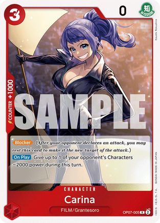 500 Years in the Future OP07-005 Carina (OP07-005) - Foil - Rare